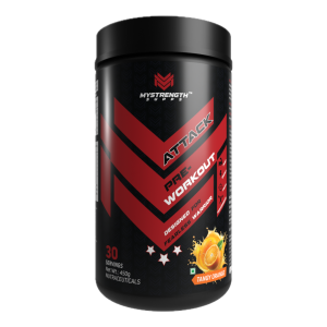 MYSTRENGTH SUPPS Attack Pre Workout Powder